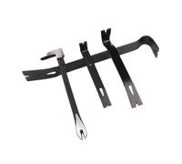 estrattore di chiodi Set di rimozione unghie a leva in acciaio al carbonio 2 pezzi / 5 pezzi, resistente e mi ni rimozione unghie, molto adatto for la ristrutturazione della casa(5pcs)