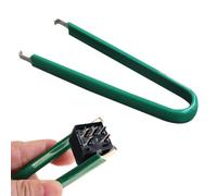Estrattore di chip IC, pinza per clip antistatica Doppio in linea multiuso | Forma curva per la riparazione di circuiti stampati elettronici con chip DIP a integrati dual-i