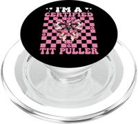 Estrattore di cince certificato mamma mamma agricoltura lattiero-casearia mucca PopSockets PopGrip per MagSafe