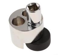 Estrattore di dadi e bulloni rotti in acciaio al carbonio, da 5 mm a 19 mm, trattato termicamente, con adattatore al cromo vanadio per riparazioni automobilistiche