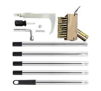 Estrattore di Erbacce Manuale - Set spazzole antiruggine da diserbo interstizi | Kit Estirpatore da Giardino - per Giardino, Cortile, Prato, Terrazzo, , Crepe, Pavimentazione, Sassi, Paesaggistica,