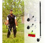 Estrattore di erbacce Strumento per rimuovere le erbacce tre in uno Utensile manuale verticale da giardino con manico lungo