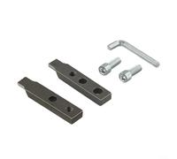 Estrattore di fili rotti per valvola angolare da 20 mm e 25 mm, strumento per rubinetto con filettatura inversa per rimuovere la testa della vite del tubo rotto, strumento manuale in metallo per