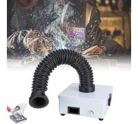 Estrattore di fumi di saldatura, filtro antifumo, potente aspirazione fumi assorbitore di fumo Filtrazione a 3 stadi per stazione di saldatura ESD, saldatura manuale, saldatore, cosmetologia