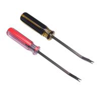 Estrattore di graffette per rimuovere graffette, 205 x 110 x 95 mm, 200 x 110 x 90 mm, per una rimozione sicura ed efficiente (giallo e rosso)