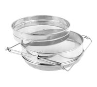 Estrattore di in acciaio inossidabile con staffa regolabile, strumenti for apicoltura, setaccio a rete, filtro a a doppio strato Attrezzatura per l'apicoltura