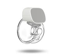 Estrattore di latte materno indossabile a mani libere, set for tiralatte elettrico indolore, 9 livelli di doppia modalità di lavoro Ottieni più aspirazione Meno rumore for un allattamento al seno senz