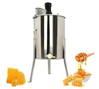 Estrattore di miele elettrico, separatore, centrifuga in acciaio inox da 8 telaini, for apicoltori domestici e professionisti for l'estrazione del miele.