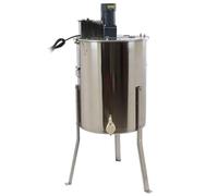 Estrattore di miele, macchina in acciaio inossidabile a 4/8 telaio per un'estrazione efficiente del miele, spinner a nido d'ape con coperchio per allevamenti di api