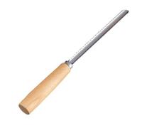 Estrattore di Nocciolo, Pittatore Multiuso in Acciaio Inox, Utensile Multifunzione Per Rimuovere Il Torsolo Con Manico In Legno Per Affettare Frutta Cucinare