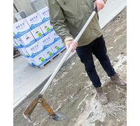 Estrattore di pali e ceppi per impieghi gravosi - azione a leva da 91,9 cm per rimozione senza sforzo di pali in metallo e alberi, ideale per giardino, fattoria e colonne di bambù/cemento