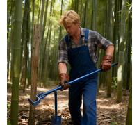 Estrattore di Pali Strumento per La Rimozione di Ceppi di Bambù ad Alta Leva, Estrattore di Pali per Lo Sradicamento Senza Sforzo con Adattatore Regolabile, Estrattore di Pali