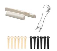 Estrattore di piroli per ponte chitarra, con 12 piroli per ponte e 2 dadi per sella per chitarra