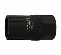 Estrattore di ruota libera per shimano per ruota libera con vite Unior 1670.1/4 Nero