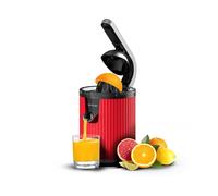 ESTRATTORE DI SUCCO CECOTEC Xqueeze RetroJuice, 600 W, Potenza 600 W, Recipiente succo da 0 l, 1 velocità, in Acciaio inox, Nero, Rosso, Acciaio inox