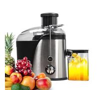Estrattore di succo centrifuga, 400 W, centrifuga, frutta e legumi, 2 velocità, 1,5 l, estrattore di succhi di frutta e verdura, design antigoccia, spremiagrumi macchina, facile da pulire