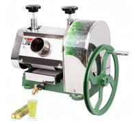 Estrattore di succo di canna da zucchero, macchina manuale per canna da zucchero, con uscita di 49,9 kg all'ora e ingresso largo 5,1 cm, ideale per uso domestico e in negozio