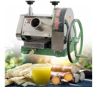 Estrattore di succo di canna da zucchero, manuale, estrattore di succo di canna da zucchero, porta di alimentazione da 2,48 pollici, per ristorante (A)