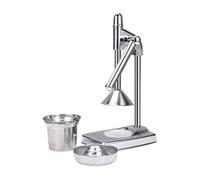 Estrattore di succo manuale, porta bocca in acciaio, pressa di agrumi, strumento da cucina, arancio, lime, frutta, fragola, pompelmo, anguria, casa, appartamento, ristorante, b