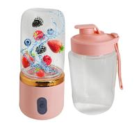 Estrattore di succo portatile frullatore, bicchiere estrattore ricaricabile, frullatore riutilizzabile per ufficio, campeggio, casa, sport e dormitorio