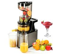 Estrattore di Succo Slow Juicer 1L, Ampia Apertura XXL da 160 mm