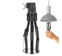 Estrattore di telescopiche - Cambia lampada a lungo raggio pratico | Lampadine facilmente rotte, dispositivo sicuro per soffitti alti, lampade a LED e alogeni compatibili