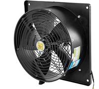 Estrattore di Ventilazione Industriale, Ventilatore del Flusso d'Aria da 400 mm, Ventilatore assiale Commerciale con griglia, Potente Ventilatore dell'Aria di Scarico assiale da 220 V, per Cucina de