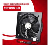 Estrattore Di Ventilazione Industriale Ventola Assiale Metallica Commerciale