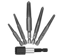 Estrattore di Viti, 6 Pezzi Estrattore Viti Danneggiate, Estrattore Viti con Magnetico e Estensore, Kit di strumenti per la Rimozione di Perni a Cambio Rapido, Per Rimuovere Le Viti Danneggiate
