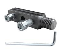 Estrattore di viti per valvole, in acciaio 45#, 7,4 x 1,6 x 1,5 cm, strumento estrattore per tubi, filettatura valvola Extracto1r per la rimozione di valvole rotte, spogliate o danneggiate e