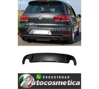 ESTRATTORE DIFFUSORE NERO VW GOLF 6 VI GTI 2008-2013 SOLO PARAURTI GTI GTD