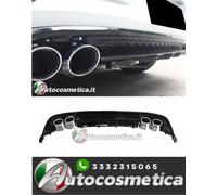 ESTRATTORE DIFFUSORE POSTERIORE SOTTO PARAURTI R .V2 VW GOLF 7.5 VII 2017-2019