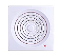 Estrattore domestico compatto da 10 W, 80 mm, materiale resistente, facile installazione. Progettato per: estrazione dell'aria in cucine e bagni.