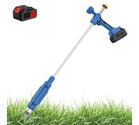 Estrattore Elettrico per Erbacce da 400 W, Sarchiatore Stand-up Efficiente da 21 V, Dispositivo di Rimozione Erbacce Stand Up Senza Fili, Artigli Triangolari Ad Alta Durezz 10 Batteries (2 Batteries)