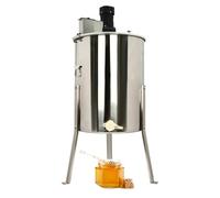 Estrattore elettrico per miele, centrifuga per miele a 8 telai con supporto regolabile e coperchio trasparente, centrifuga in acciaio inox, ideale per apiari e aziende agricole