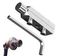 Estrattore filettatura rubinetto - Strumento di rimozione tubi rotti, ingranaggio di estrazione in acciaio al carbonio per rubinetti spogliati valvole angolari, hardware idraulico di precisione | Kit