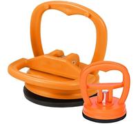 Estrattore for ammaccature, strumento for la rimozione delle ammaccature, kit for la rimozione delle ammaccature for la riparazione tramite aspirazione, maniglia di sollevamento(2pcs Orange)