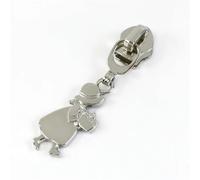 Estrattore for cerniera, sostituzione della testa della cerniera 5/10/20 pezzi 5# cursore for cerniera in argento for cerniere in nylon nastro borsa giacca cerniera tirante for indumenti bagaglio kit