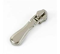 Estrattore for cerniera, sostituzione della testa della cerniera 5/10/20 pezzi 5# cursore for cerniera in argento for cerniere in nylon nastro borsa giacca cerniera tirante for indumenti bagaglio kit