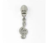 Estrattore for cerniera, sostituzione della testa della cerniera 5/10/20 pezzi 5# cursore for cerniera in argento for cerniere in nylon nastro borsa giacca cerniera tirante for indumenti bagaglio kit