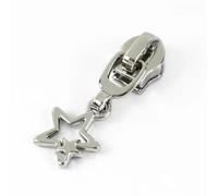 Estrattore for cerniera, sostituzione della testa della cerniera 5/10/20 pezzi 5# cursore for cerniera in argento for cerniere in nylon nastro borsa giacca cerniera tirante for indumenti bagaglio kit