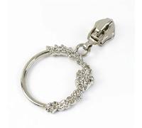 Estrattore for cerniera, sostituzione della testa della cerniera 5/10/20 pezzi 5# cursore for cerniera in argento for cerniere in nylon nastro borsa giacca cerniera tirante for indumenti bagaglio kit