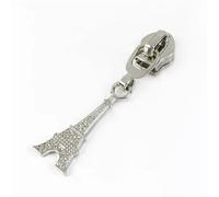 Estrattore for cerniera, sostituzione della testa della cerniera 5/10/20 pezzi 5# cursore for cerniera in argento for cerniere in nylon nastro borsa giacca cerniera tirante for indumenti bagaglio kit