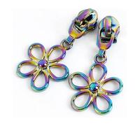 Estrattore for cerniere, sostituzione della testa della cerniera 10/20/50 pezzi 5# Cerniera for cerniere in nylon Testa di estrazione in metallo Cerniere for giacche e borse Kit di riparazione Accesso