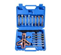Estrattore for volante con bilanciatore armonico da 17 pezzi, kit di riparazione for pulegge ingranaggi albero motore facile da trasportare