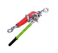 Estrattore manuale a cricchetto da 2 tonnellate e 2 metri con tenditore for cavo metallico con cinghia in tessuto, estrattore a manovella for strumento di serraggio