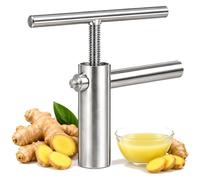 Estrattore Manuale Di Succo Di Zenzero, Spremiagrumi A Manovella | Con Design A Vite Con Impugnatura A T, Estrattore Di Succo Di Zenzero Portatile For Cucinare, Tè, Bevande, Marinate