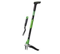 ® Estrattore Manuale Erbacce con Forchetta Diserbo Artigli Acciaio Inox e Pedale