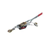 Estrattore Manuale per Funi Metalliche,Utensile Serraggio, Tenditore,Utensile Sollevamento A Doppio Gancio,Estrattore per Verricello,Attrezzo