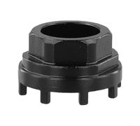 Estrattore pedivella a 8 denti e strumento cuscinetto interno per serratura per smontaggio anello - Acciaio al carbonio per manutenzione bici strumento compatibile con 32mm/36mm (manicotto a otto